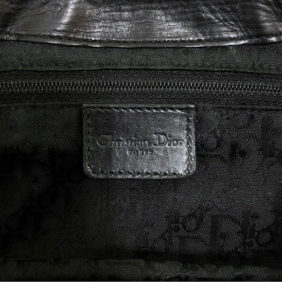DIOR RARE METAL LOGO PLATE BAG - Picture 6 of 7